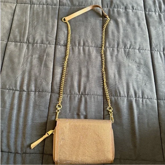 Steve Madden Gold Chain Crossbody Bag - Picture 7 of 9